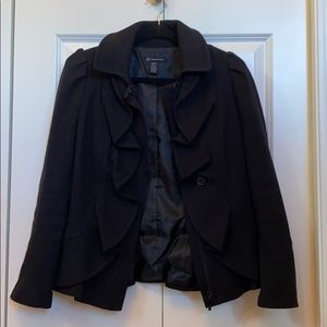 International Concepts Black Pea Coat